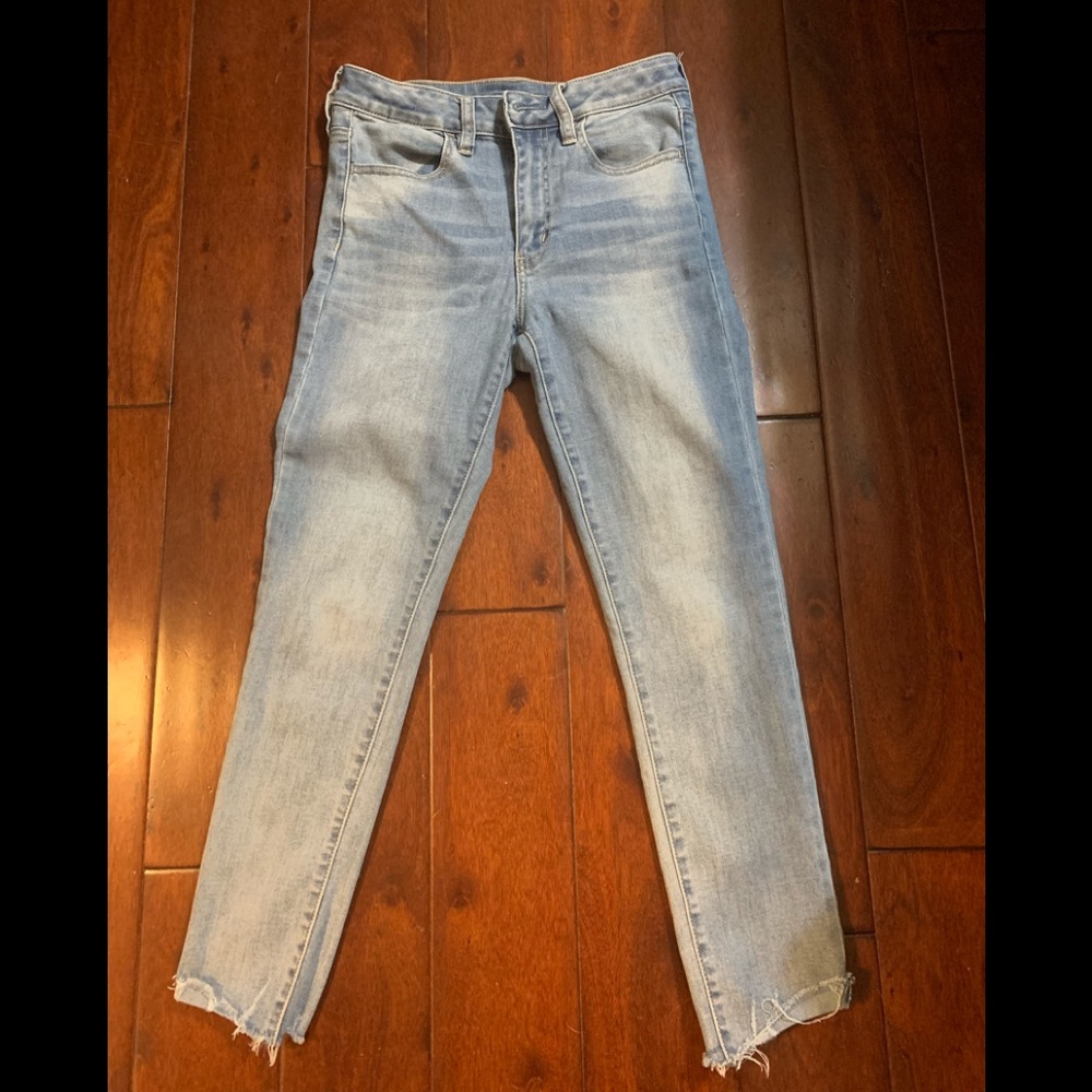 American Eagle High Rise Jegging Crop